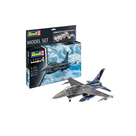 Lockheed Martin F-16D Tigermeet 2014, Model Set, Revell