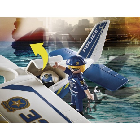 Playmobil - Politiewatervliegtuig: smokkelaar achtervolging 70779