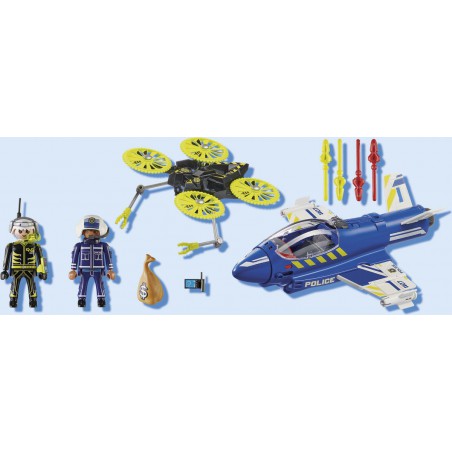 Playmobil - Politiejet: drone achtervolging 70780
