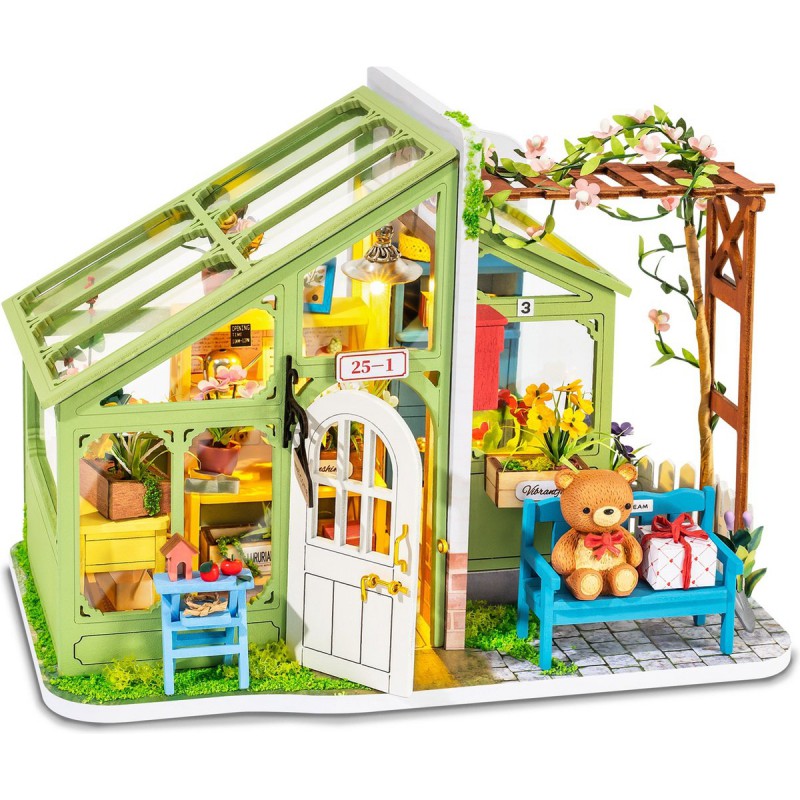 Spring Encounter Flowers, Diy Miniature House