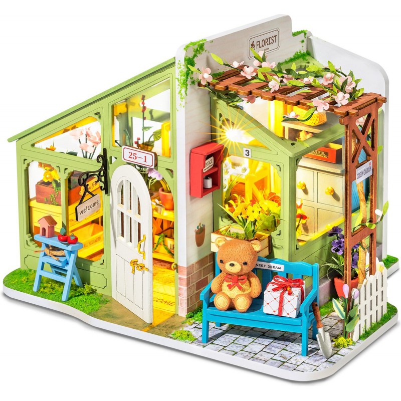 Spring Encounter Flowers, Diy Miniature House
