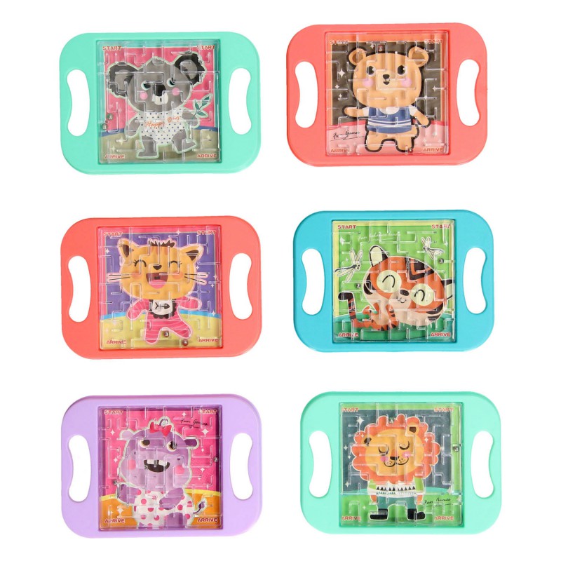 Geduldspelletje Dieren Assorti