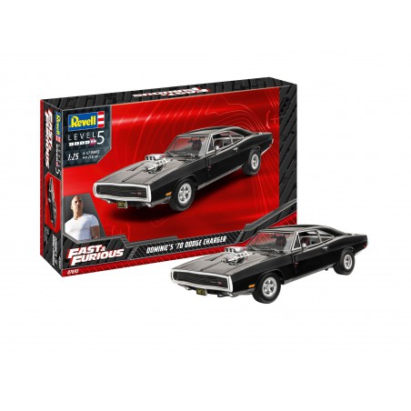 Fast & Furious - Dominic's 1970 Dodge Charger, Model Set, Revell