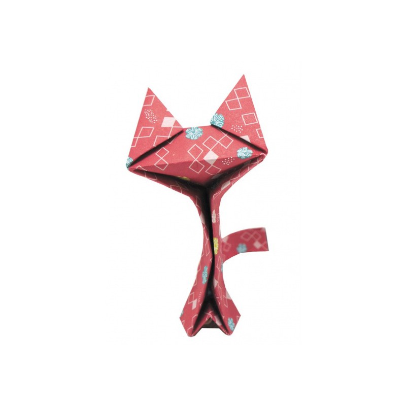 Fridolin Funny Origami Kat 15*15