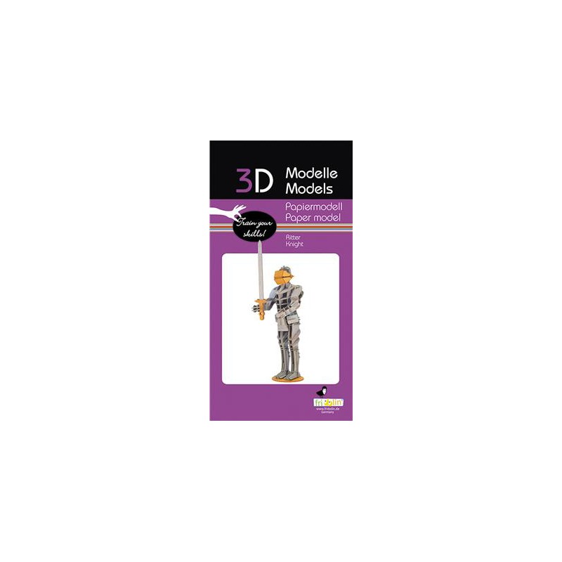 Fridolin - 3D Papiermodel Ridder