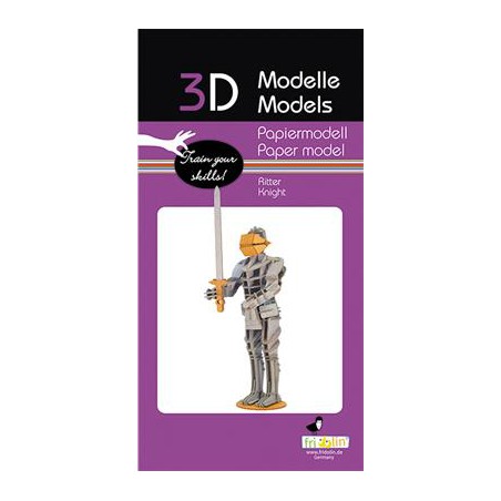 Fridolin - 3D Papiermodel Ridder
