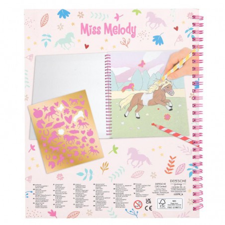 Miss Melody kleurboek met applicatie