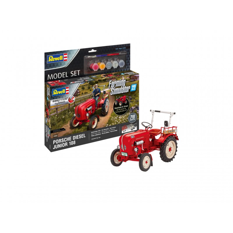 Porsche Junior 108 - Farming Simulator Edition, Model Set, Revell