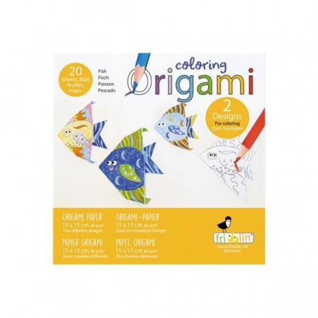 Fridolin Coloring Origami Vis 15*15