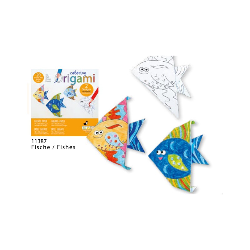 Fridolin Coloring Origami Vis 15*15