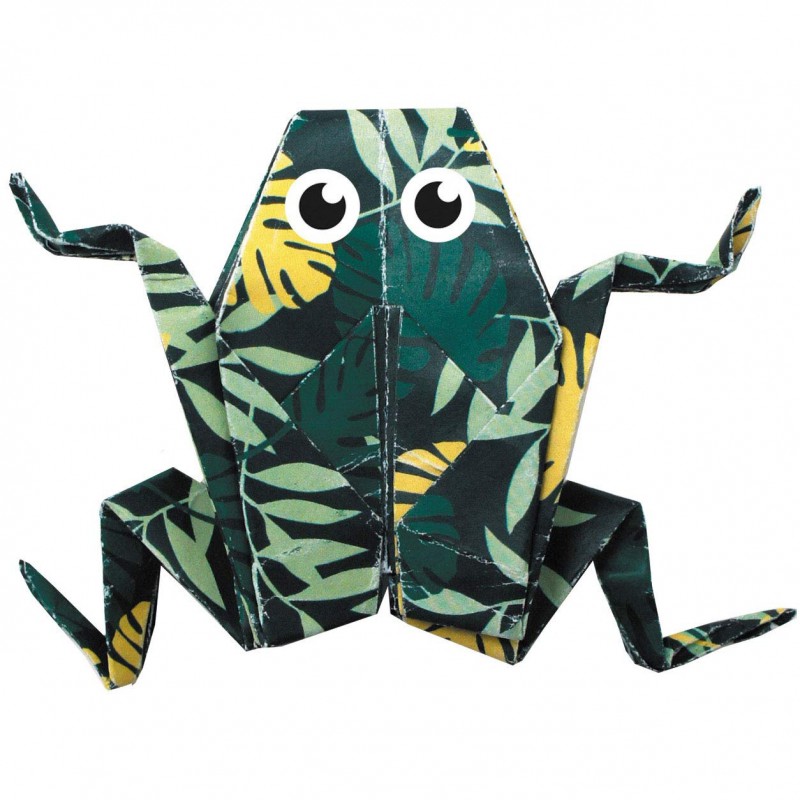 Fridolin Coloring Origami Kikker 20*20