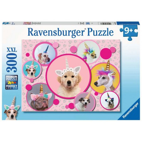 Schattige eenhoorn-honden, 300 stukjes Ravensburger