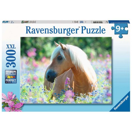 Paard tussen de bloemen, 300 stukjes Ravensburger