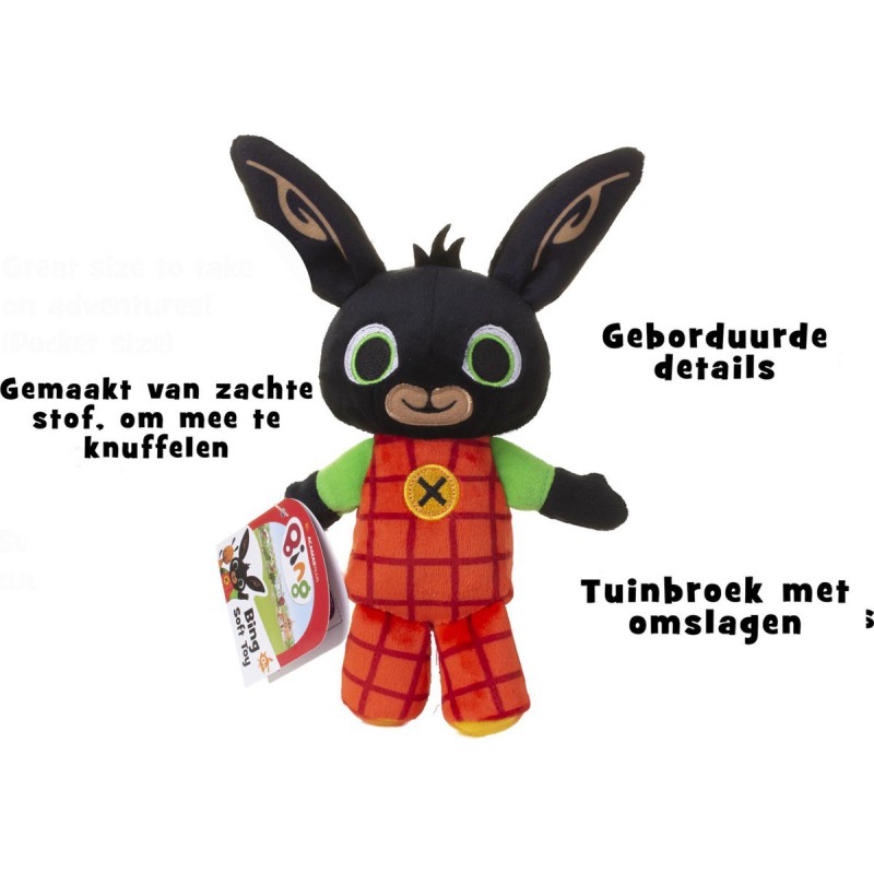 Bing -  Pluchen Bing Knuffel 20 cm