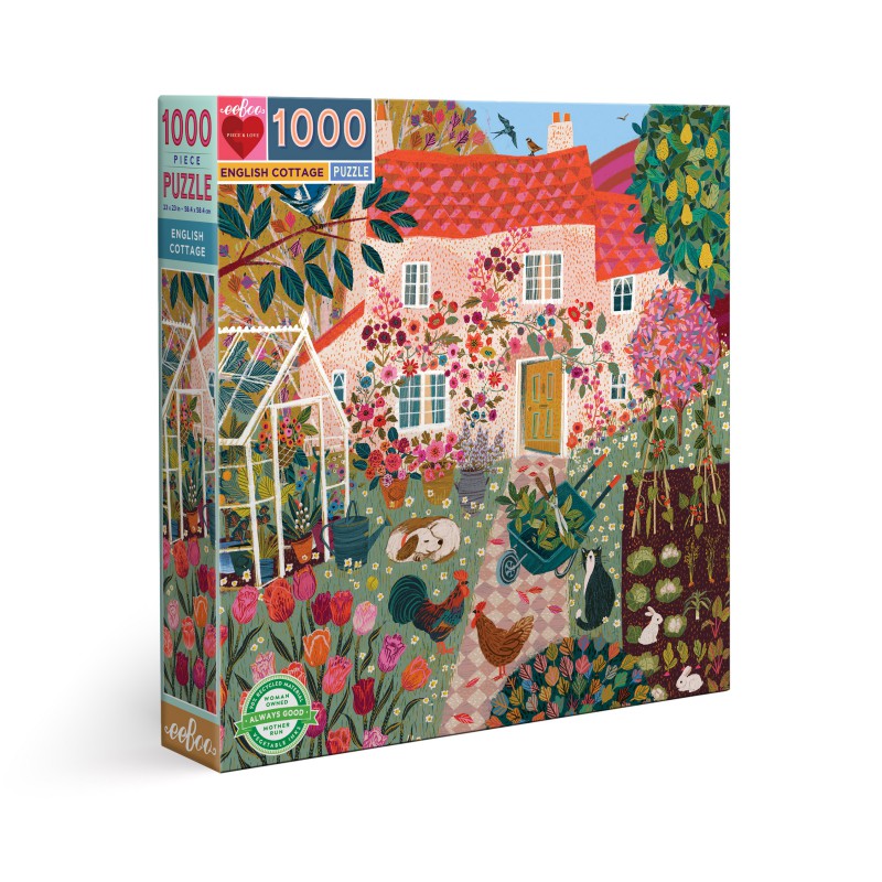 English Cottage, 1000 stukjes Eeboo