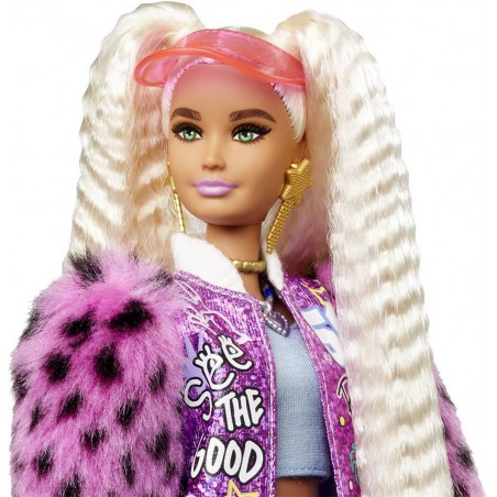 Lil charme Vrijwel Barbie Extra, Pop Nr 8. Blond Lang Haar