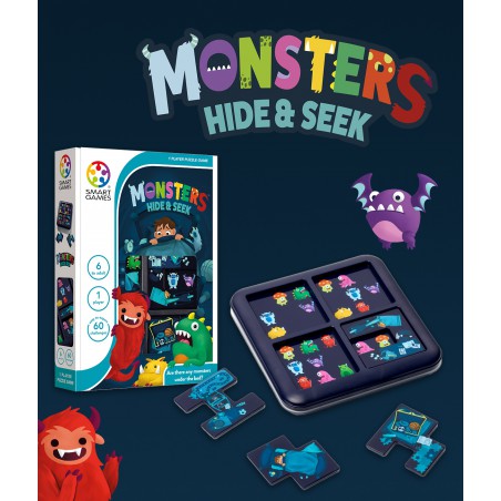 Smartgames - Monsters Hide & Seek (60 opdrachten)