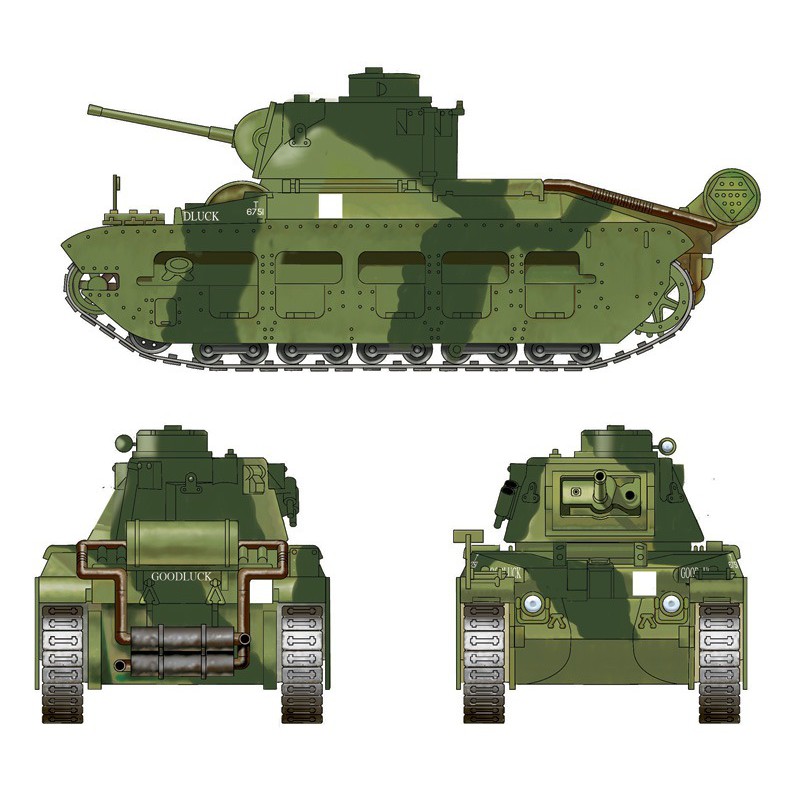 Battle of Arras 1:72 model set, Italeri