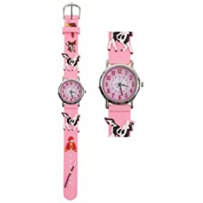 BB Time - Horloge Roze Paarden