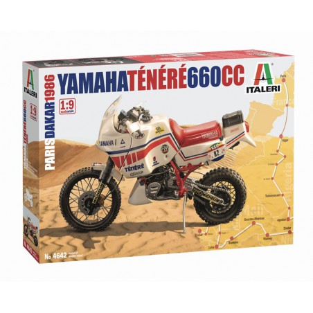 YAMAHA Ténéré 660cc Paris Dakar 1986, Italeri