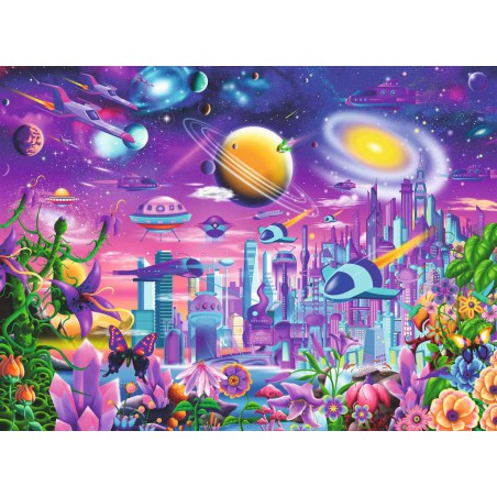 Kosmische stad, 200 XL stukjes Ravensburger