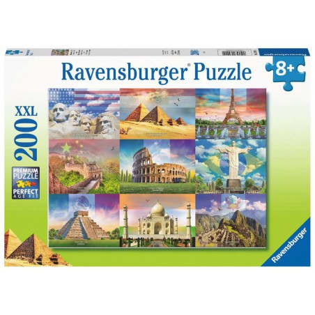 Monumenten van de wereld, 200 XL stukjes Ravensburger