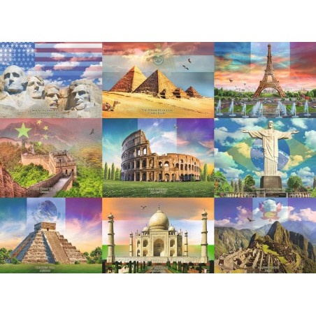 Monumenten van de wereld, 200 XL stukjes Ravensburger