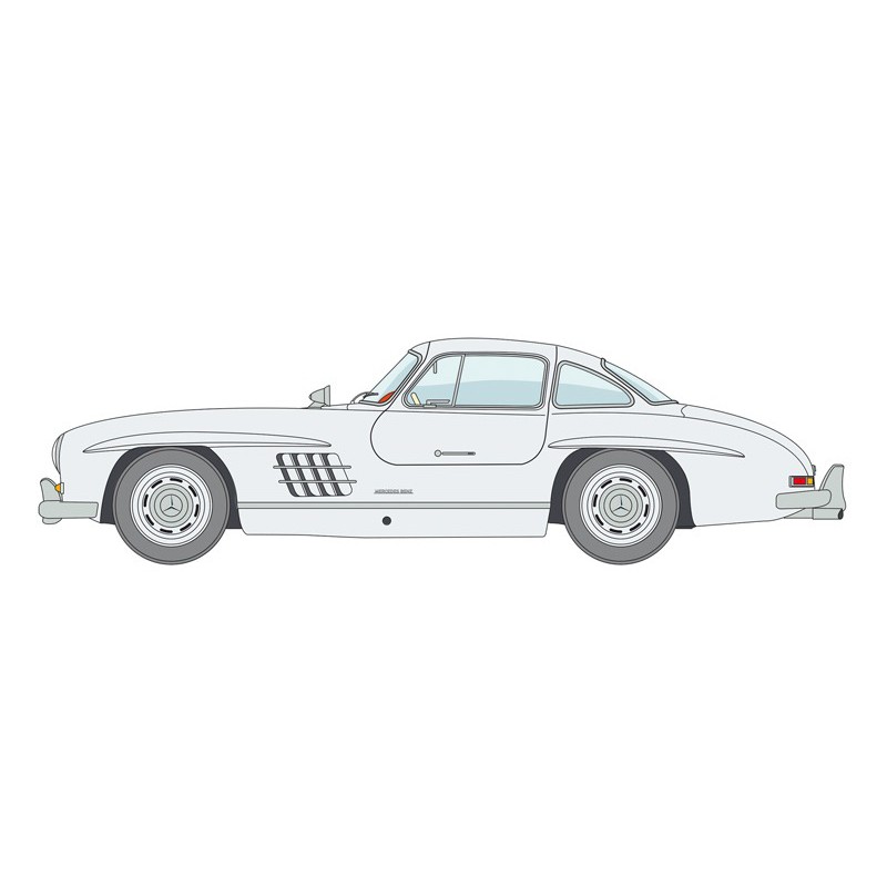 Mercedes Benz 300 SL Gullwing 1:24, Italeri