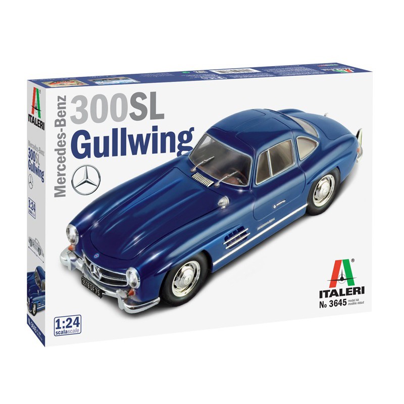 Mercedes Benz 300 SL Gullwing 1:24, Italeri