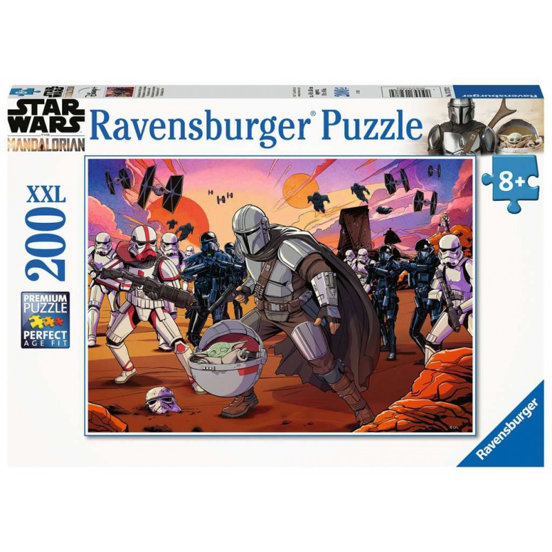 The Mandalorian, de krachtmeting 200 XL stukjes Ravensburger