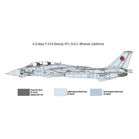 Top Gun F-14A vs A-4F, Italeri
