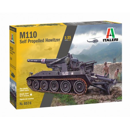 M110 Self Propelled Howitzer 1:35, Italeri