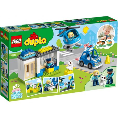 LEGO DUPLO - 10959 Politiebureau en Helicopter