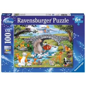 Disney Familie van de Animal Friends 100stukjes Ravensburger