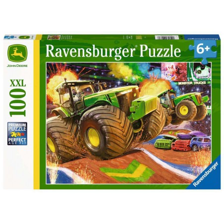 John Deere big wheels, 100 stukjes Ravensburger