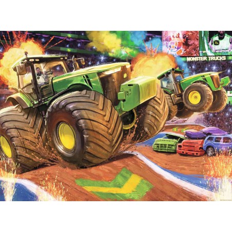 John Deere big wheels, 100 stukjes Ravensburger