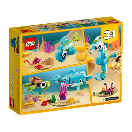 LEGO CREATOR - 31128 Dolfijn en schildpad