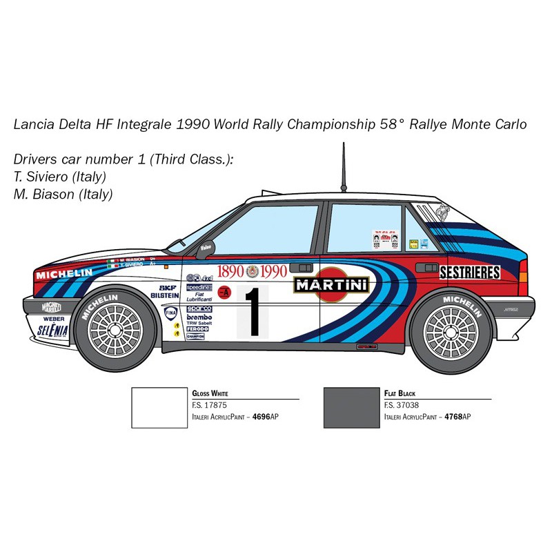 Lancia Delta HF Intergrale, Italeri