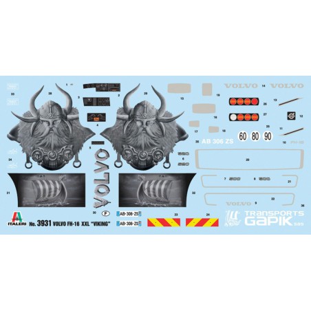 Volvo FH16, Italeri