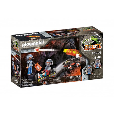 Playmobil Dino Rise Dino Mine raket kart 70929
