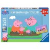 Peppa pig 2x24 stukjes Ravensburger