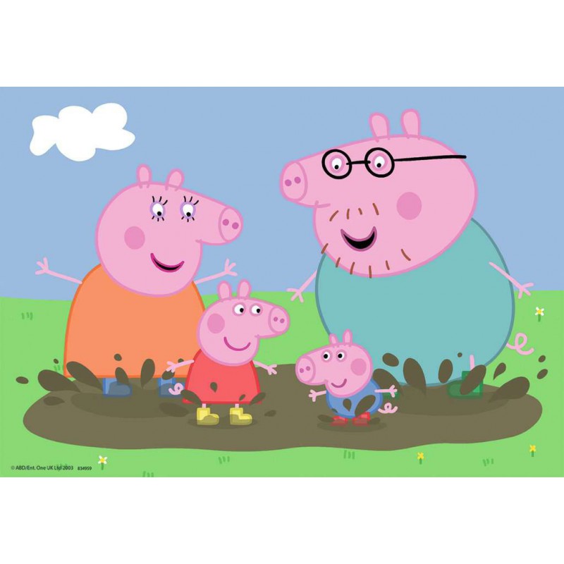 Peppa pig 2x24 stukjes Ravensburger