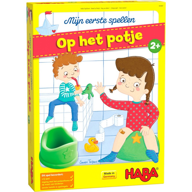 Mijn eerste spellen - Op het potje - Haba
