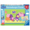 Thuis bij Peppa Pig 2x12 stukjes Ravensburger