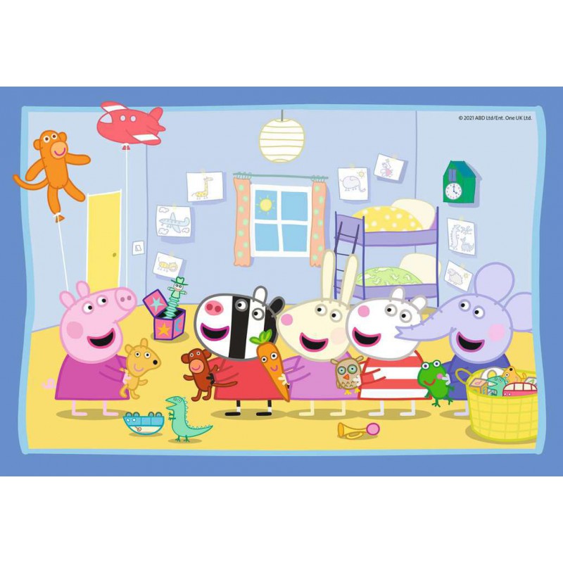 De avonturen van Peppa Pig 2x12 stukjes Ravensburger
