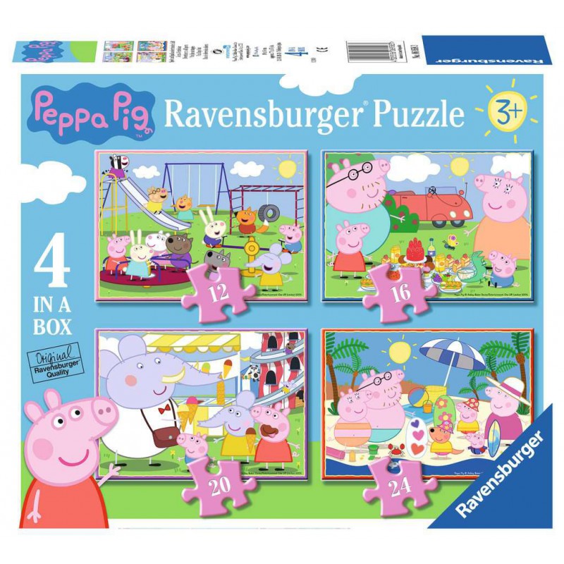 Peppa Pig 12/16/20/24 stukjes Ravensburger