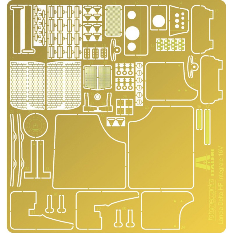 Lancia Delta HF 1:12, Italeri