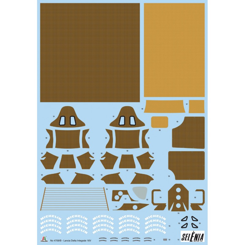 Lancia Delta HF 1:12, Italeri