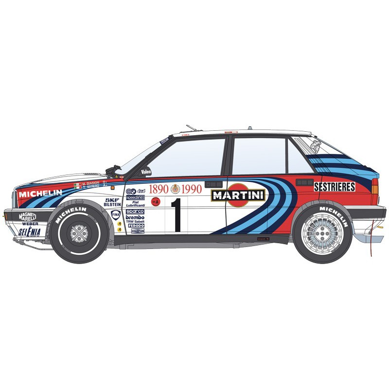 Lancia Delta HF 1:12, Italeri