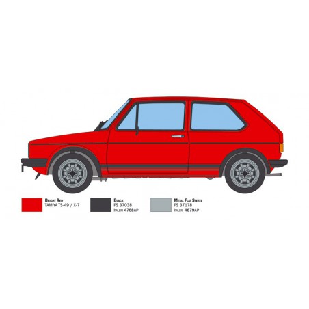 VW Golf GTI, Italeri